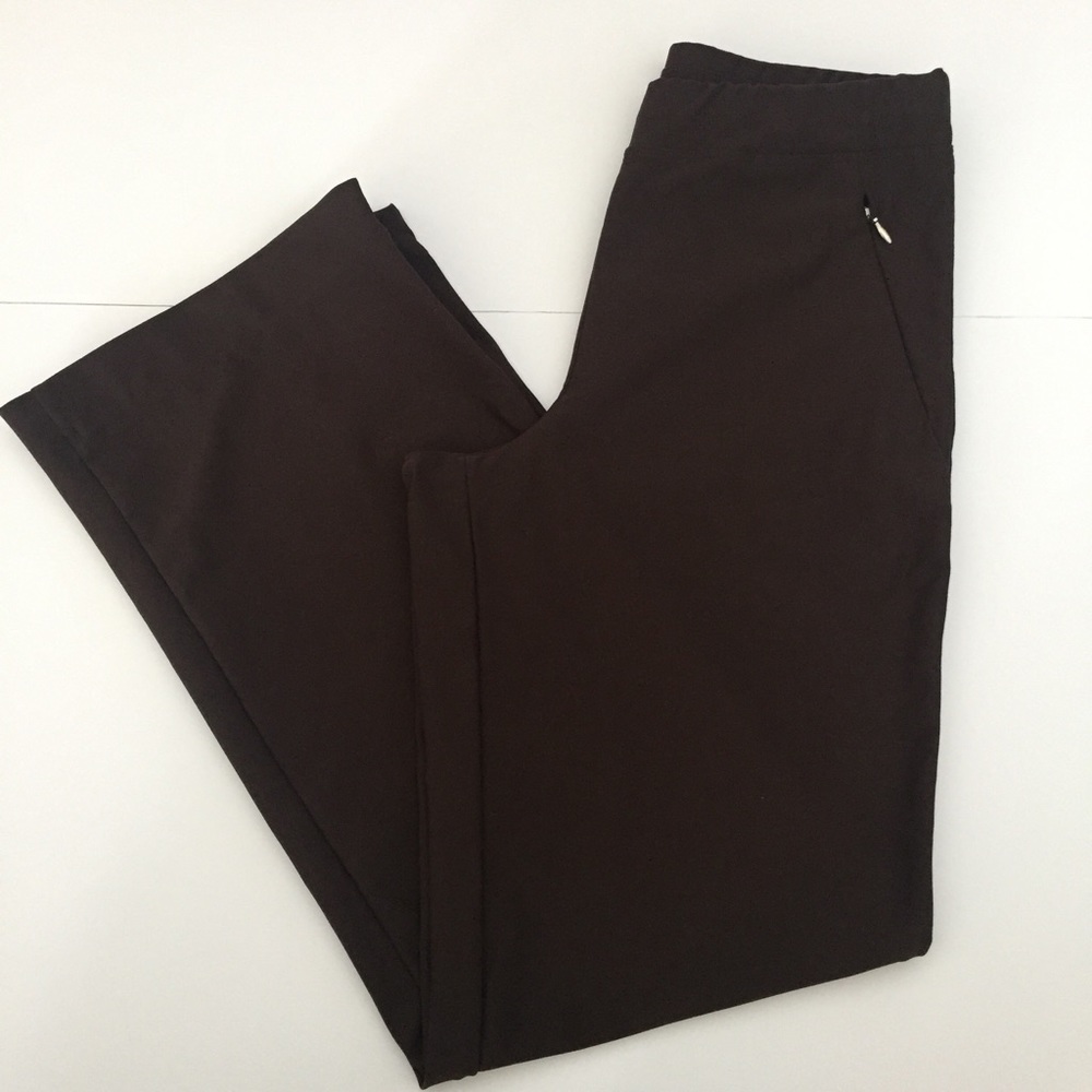 Lucy Brown Yoga Athleisure Pants - LOOSE FIT - Small